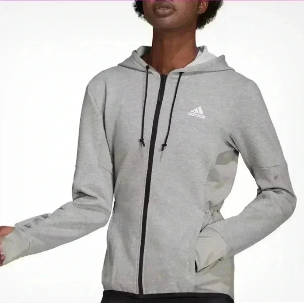 Hooded sweatshirt adidas. Size small